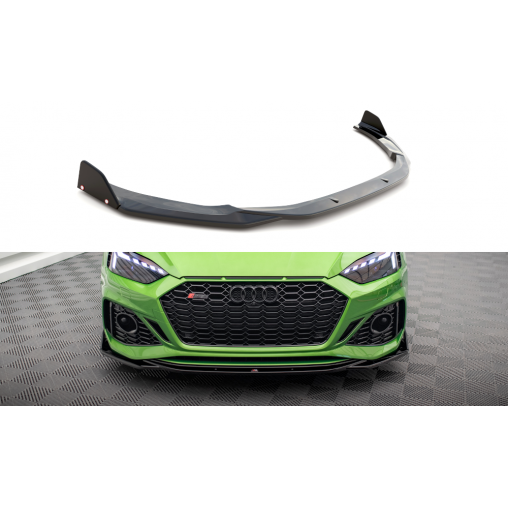 MAXTON Lame Du Pare-Chocs Avant V.1 + Ailerons Audi RS5 F5 Facelift MAXTON Lame Du Pare-Chocs Avant V.1 + Ailerons Audi RS5 F5 Facelift