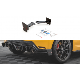 MAXTON Lames De Pare-Chocs Arrière Latérales V.4 + Ailerons Toyota GR Yaris Mk4