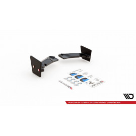 MAXTON Lames De Pare-Chocs Arrière Latérales V.4 + Ailerons Toyota GR Yaris Mk4