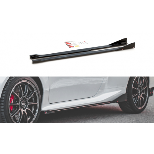 MAXTON Rajouts Des Bas De Caisse V.2 + Ailerons Toyota GR Yaris Mk4 MAXTON Rajouts Des Bas De Caisse V.2 + Ailerons Toyota GR Yaris Mk4