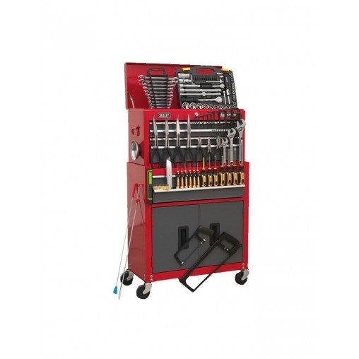 Servante d'atelier complète 128 pièces