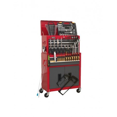 Servante d'atelier complète 128 pièces