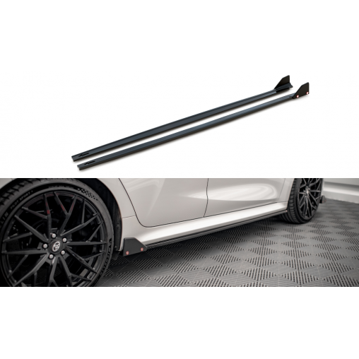 MAXTON Rajouts Des Bas De Caisse V.1 + Ailerons Toyota Yaris Mk4 MAXTON Rajouts Des Bas De Caisse V.1 + Ailerons Toyota Yaris Mk4