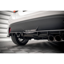 MAXTON Central Arriere Splitter (avec une barre verticale) V.2 Toyota Yaris Mk4 MAXTON Central Arriere Splitter (avec une barre verticale) V.2 Toyota Yaris Mk4