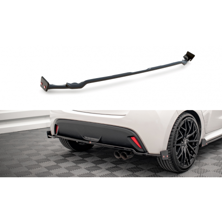 MAXTON Central Arriere Splitter V.1 + Flaps Toyota Yaris Mk4