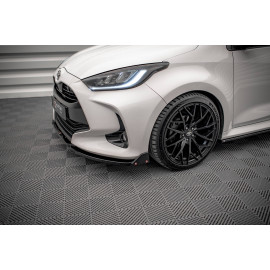 MAXTON Lame Du Pare-Chocs Avant V.1 + Ailerons Toyota Yaris Mk4 MAXTON Lame Du Pare-Chocs Avant V.1 + Ailerons Toyota Yaris Mk4
