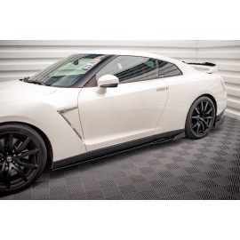 MAXTON Rajouts Des Bas De Caisse + Ailerons Nissan GTR R35 Facelift