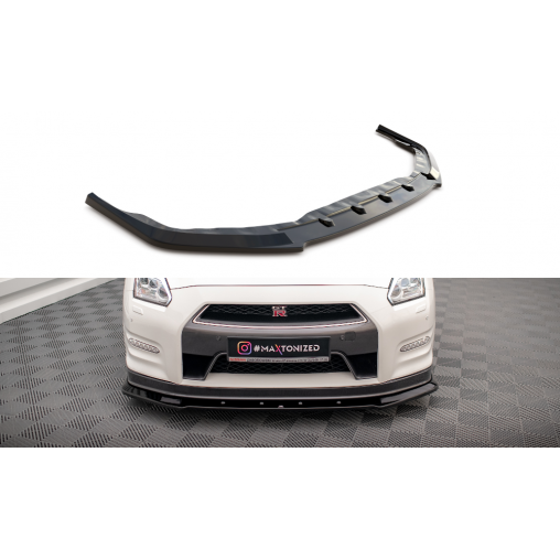MAXTON Lame Du Pare-Chocs Avant Nissan GTR R35 Facelift