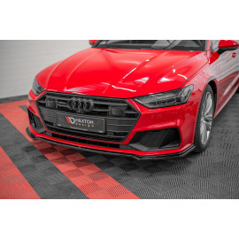 MAXTON Lame Du Pare-Chocs Avant V.1 Audi A7 C8 S-Line / S7 C8 MAXTON Lame Du Pare-Chocs Avant V.1 Audi A7 C8 S-Line / S7 C8