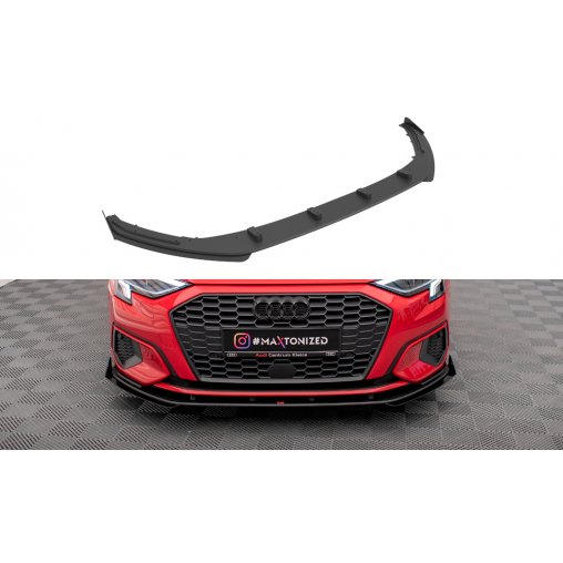 MAXTON Street Pro Lame Du Pare-Chocs Avant V.1 + Flaps Audi A3 8Y MAXTON Street Pro Lame Du Pare-Chocs Avant V.1 + Flaps Audi A3 8Y