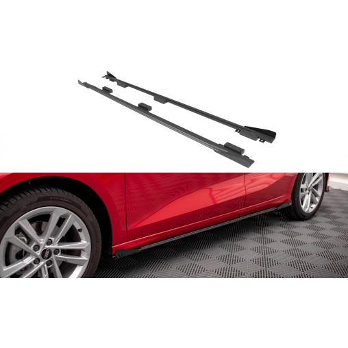 MAXTON Street Pro Rajouts Des Bas De Caisse + Flaps Audi A3 8Y