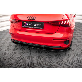 MAXTON Street Pro Diffuseur Arrière Complet + Flaps Audi A3 Sportback 8Y