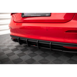 MAXTON Street Pro Diffuseur Arrière Complet + Flaps Audi A3 Sportback 8Y