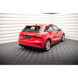 MAXTON Street Pro Central Diffuseur Arriere Audi A3 Sportback 8Y MAXTON Street Pro Central Diffuseur Arriere Audi A3 Sportback 8Y