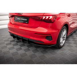 MAXTON Street Pro Central Diffuseur Arriere Audi A3 Sportback 8Y MAXTON Street Pro Central Diffuseur Arriere Audi A3 Sportback 8Y