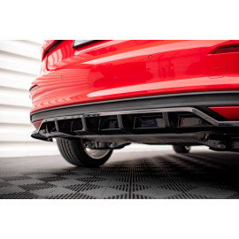 MAXTON Central Arriere Splitter (avec une barre verticale) Audi A3 Sportback 8Y MAXTON Central Arriere Splitter (avec une barre verticale) Audi A3 Sportback 8Y