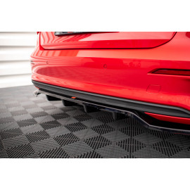 MAXTON Central Arriere Splitter (avec une barre verticale) Audi A3 Sportback 8Y MAXTON Central Arriere Splitter (avec une barre verticale) Audi A3 Sportback 8Y