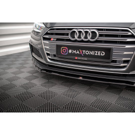 MAXTON LAME DU PARE-CHOCS AVANT V.2 Audi A5 F5 S-Line MAXTON LAME DU PARE-CHOCS AVANT V.2 Audi A5 F5 S-Line