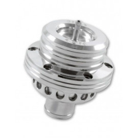 Turbo / dump valve Forge double pistons circuit ouvert argent pour Citroën, Fiat, Ford, Opel