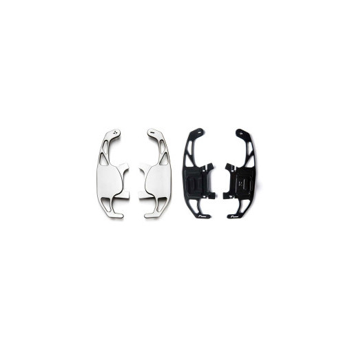 VWR - Palettes aluminium pour DSG - Finition Pionao Black - Golf 7 / Polo 6R & 6C & AW VWR - Palettes aluminium pour DSG - Finition Pionao Black - Golf 7 / Polo 6R & 6C & AW