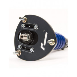 VWR - Kit combinés filetés 2 voies usage circuit - Platines sup réglables - Chassis A5 - Golf 5/6, A3 8P, Leon 2 (Corps 55mm VWR - Kit combinés filetés 2 voies usage circuit - Platines sup réglables - Chassis A5 - Golf 5/6, A3 8P, Leon 2 (Corps 55mm