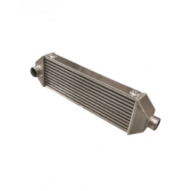 Intercooler universel FORGE Type 07 - 1 connexion centrée en façade et 1 latérale centrée - 665x115x200mm