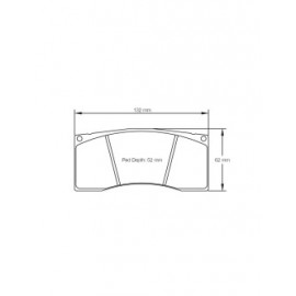 Plaquettes de frein Pagid rodées S4912 RST1