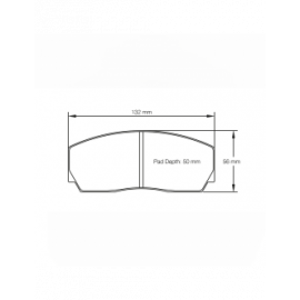 Plaquettes de frein Pagid rodées S1361 RST1,RST3