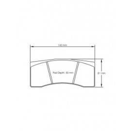Plaquettes de frein Pagid S1616 RST3,RST5 Plaquettes de frein Pagid S1616 RST3,RST5