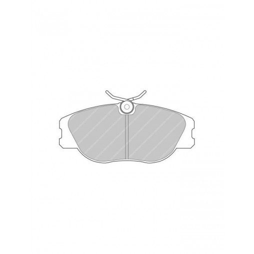 Plaquettes de Frein Ferodo DS1.11 Avant Lancia Delta Peugeot 306 Renault Clio / Megane