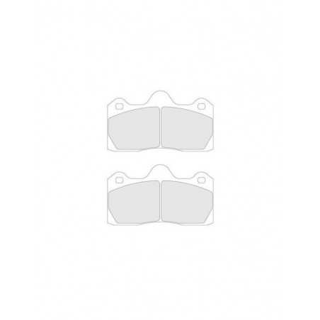Plaquettes de Frein Carbone Lorraine Peugeot 206 RCC RC8R