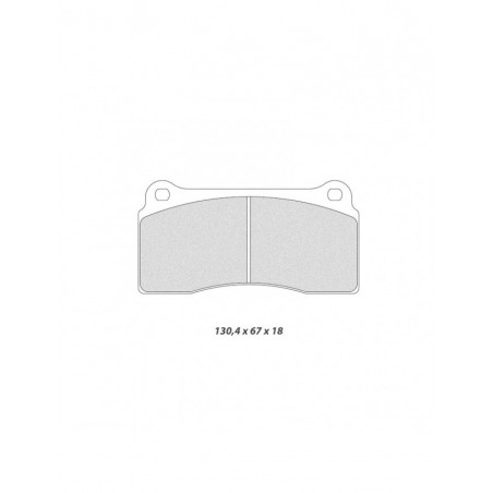 Plaquettes de Frein CL Brakes RC8R Etrier Brembo Lamborghini
