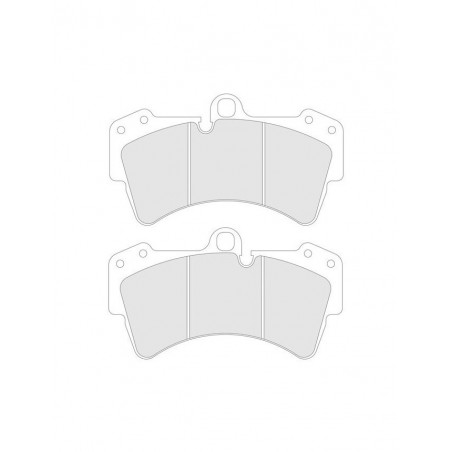 Plaquettes de Frein CL Brakes RC6 Avant Porsche Cayenne Turbo