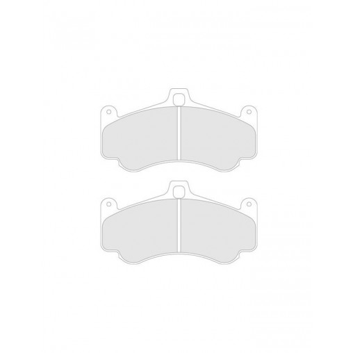 Plaquettes de Frein CL Brakes RC6 Avant Porsche GT3
