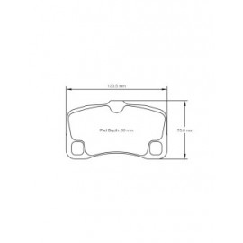 Plaquettes de frein Pagid S8006 RSL1,RSL29