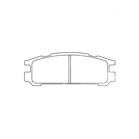 Plaquettes de Frein CL Brakes RC6 Arrière Subaru Avant 1999