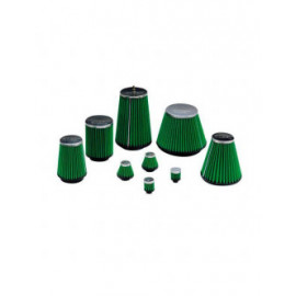 Filtre à air conique bi-cône GREEN FILTER Diamètre sortie 100mm, Cone 152x120mm hauteur 200 Filtre à air conique bi-cône GREEN FILTER Diamètre sortie 100mm, Cone 152x120mm hauteur 200