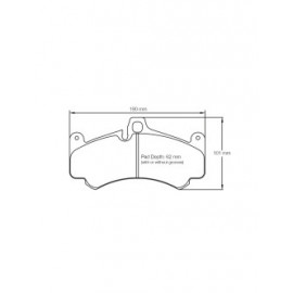 Plaquettes de frein Pagid rodées S8004 RSL1,RSL2,RSL29 Plaquettes de frein Pagid rodées S8004 RSL1,RSL2,RSL29