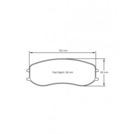Plaquettes de frein Pagid S4928 RSL1,RSL2,RSL29