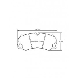 Plaquettes de frein Pagid S4927 RSC1,RSC2,RSC3 Plaquettes de frein Pagid S4927 RSC1,RSC2,RSC3