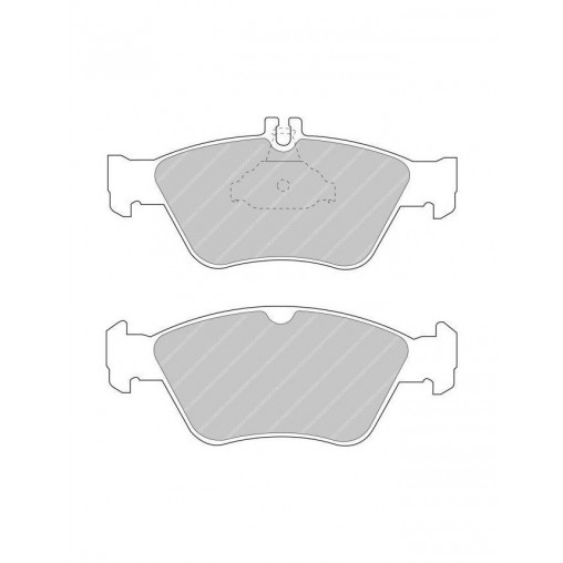 Plaquettes de Frein Ferodo DS2500 Avant Mercedes Benz SLK 230K Plaquettes de Frein Ferodo DS2500 Avant Mercedes Benz SLK 230K