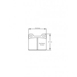 Plaquettes de frein Pagid S4304 RSH3,RSH42,RSH29E Plaquettes de frein Pagid S4304 RSH3,RSH42,RSH29E