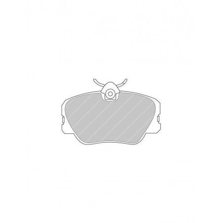 Plaquettes de Frein Ferodo DS2500 Avant Mercedes Benz W201 16S