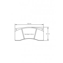 Plaquettes de frein Pagid S2704 RSL1,RSL19,RSLD1