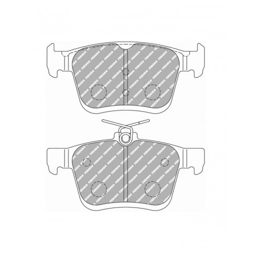 Plaquettes de Frein Ferodo DS2500 Arrière Seat Leon 2017