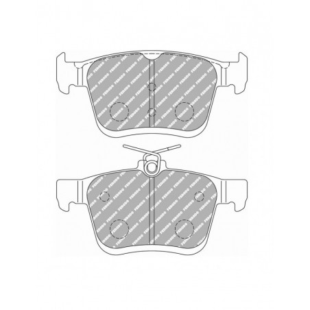 Plaquettes de Frein Ferodo DS2500 Arrière Seat Leon 2017