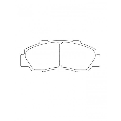 Plaquettes de Frein Carbone Lorraine RC8 Avant Honda Integra Type R
