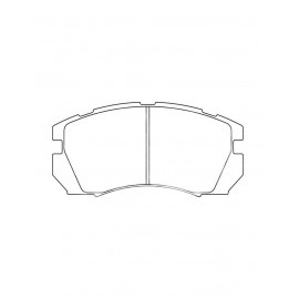Plaquettes de Frein CL Brakes RC6 Avant Subaru GTT après 1997