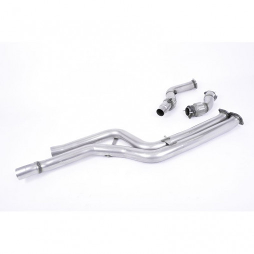 BMW M3 F80 3.0 S55B30A 460cv 2016-2018 Descente de turbo et décatalyseur MILLTEK BMW M3 F80 3.0 S55B30A 460cv 2016-2018 Descente de turbo et décatalyseur MILLTEK