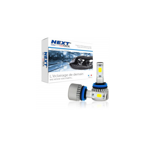 Ampoules HB3 9005 LED ventilées compactes 75W blanc - Next-Tech®